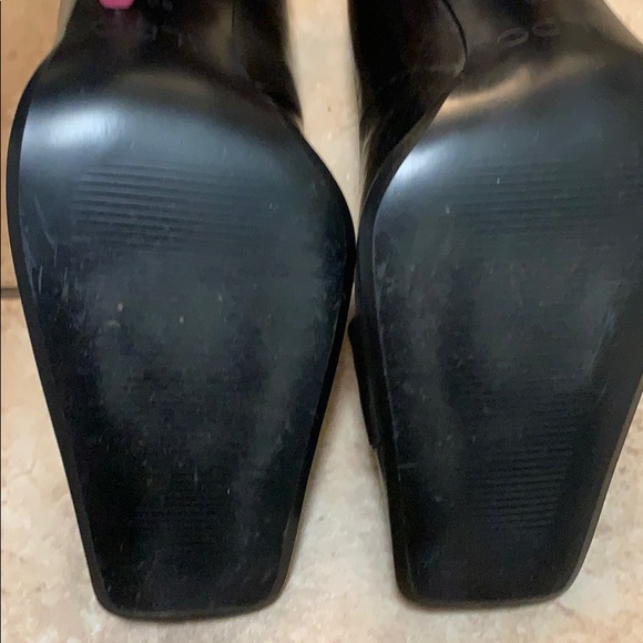 Aldo shoes black leather very good condition - Picture 7 of 8